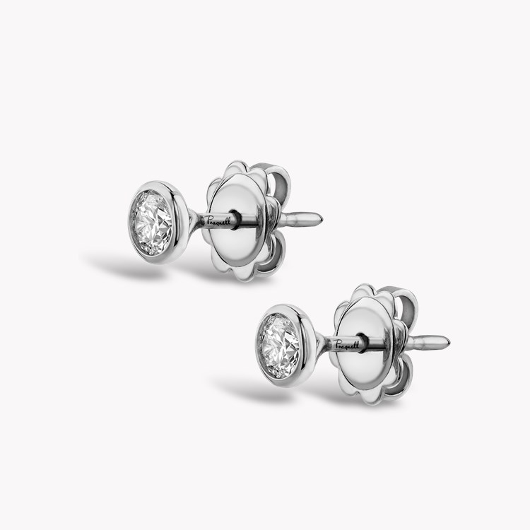 Sundance Diamond Stud Earrings Brilliant Cut, Rubover Set_2