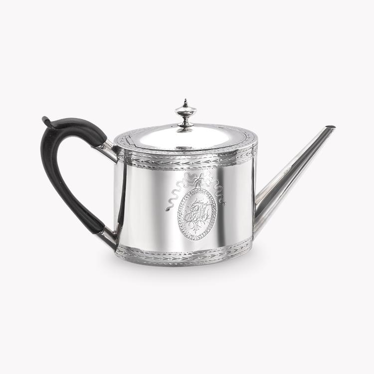 Silver George III Tea Pot John Lambe, 1781