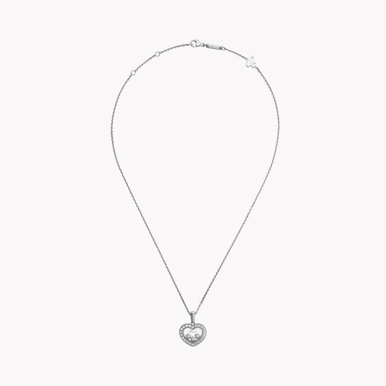 Chopard Happy Diamonds Heart Shaped Pendant Brilliant Cut Rub Over Set_1
