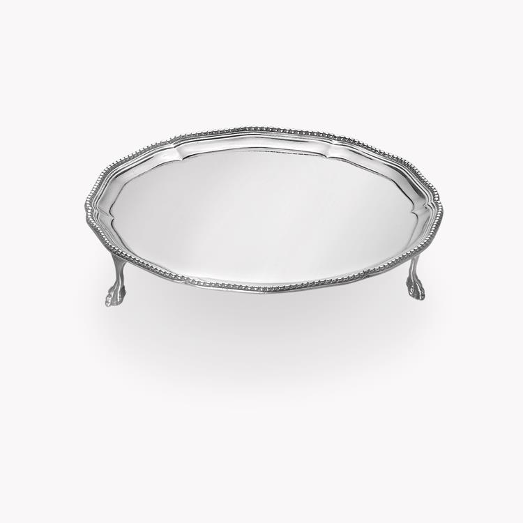 Silver George III Salver Hallmarked London_1
