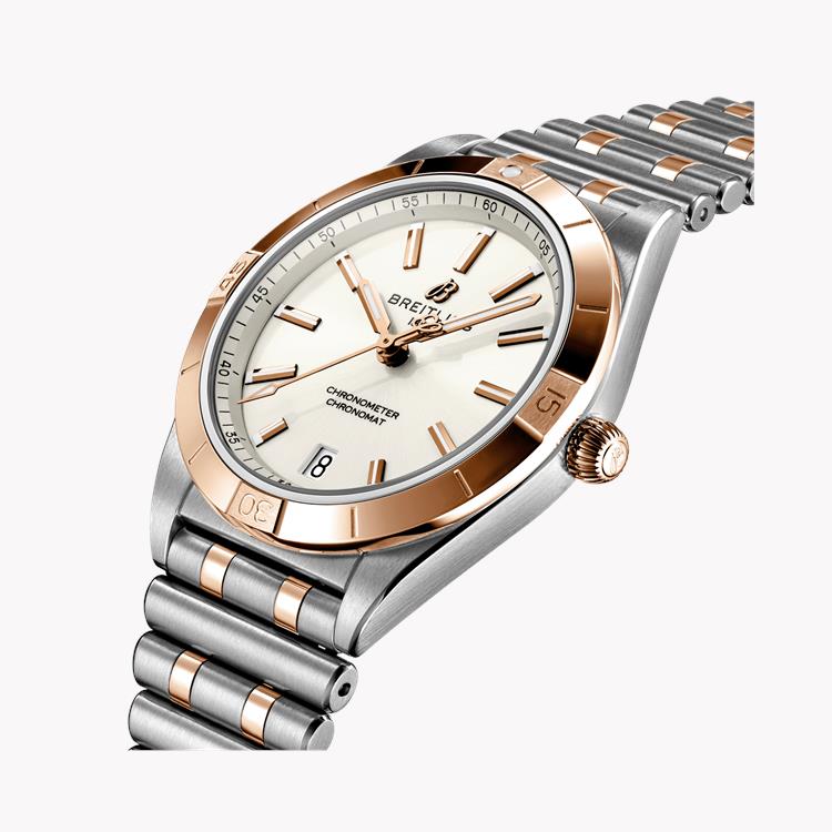 Breitling Chronomat Automatic 36 36mm, White Dial, Baton Markers_2