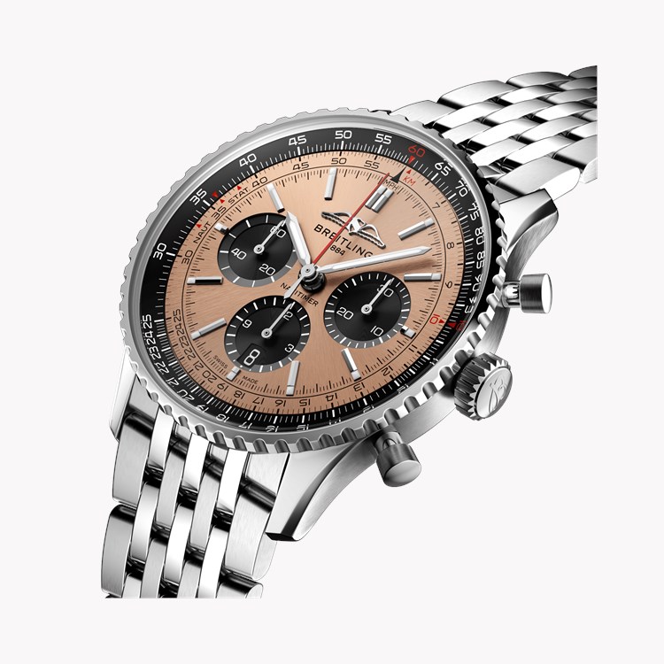 Breitling Navitimer B01 Chronograph 43 43mm, Copper Dial, Baton Numerals_3
