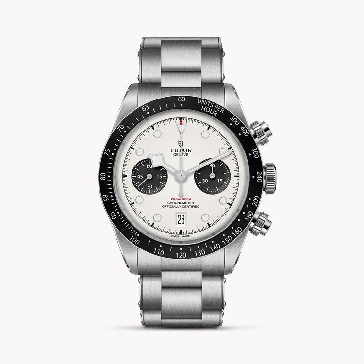 Tudor Black Bay Chrono 41mm, White Dial, Dot and Triangle Numerals_1