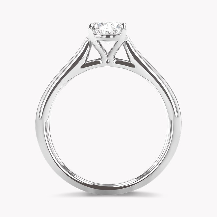 Gaia 0.50ct Oval Cut Diamond Ring Oval Cut, Claw Set_3