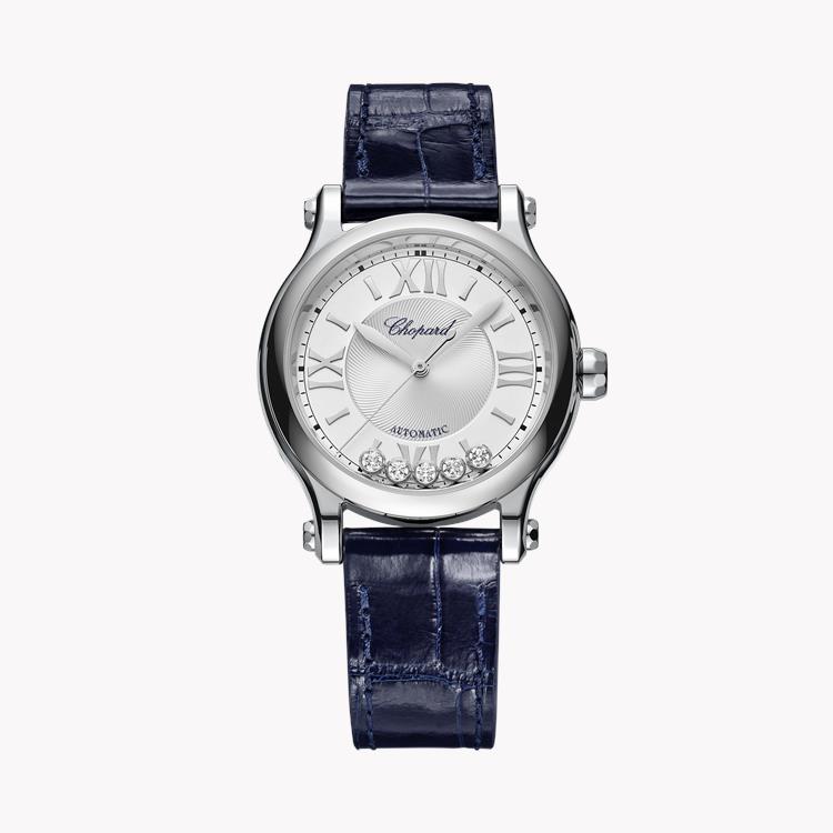Chopard Happy Sport 33 33mm, Silver Dial, Baton/Roman Numerals_1
