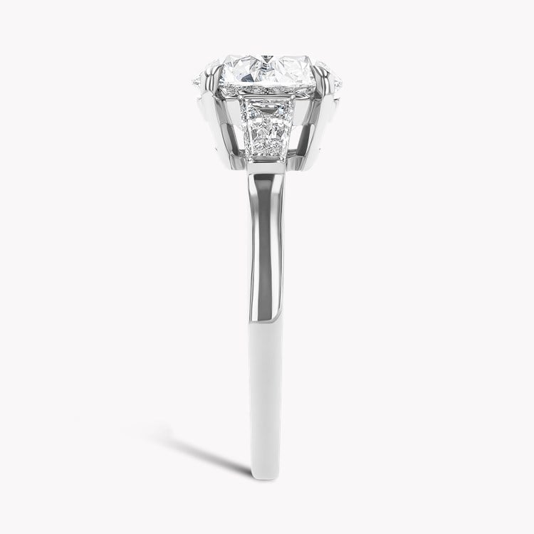Regency 3.01ct Brilliant Cut Diamond Ring Brilliant & Tapered Baguette Cut, Claw Set_4