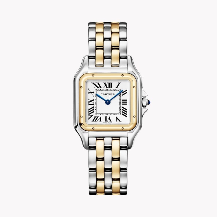 Cartier Panthère de Cartier Medium, Silver Dial, Roman Numerals_1