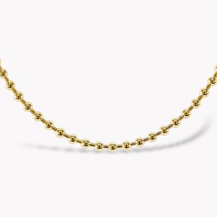 Bohemia Long Gold Necklace  in Yellow Gold _1
