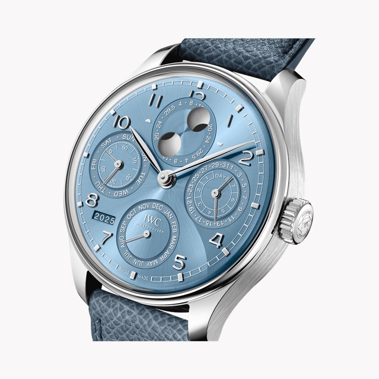 IWC Portugieser Perpetual Calendar 44.4mm, Blue Dial, Arabic Numerals_3