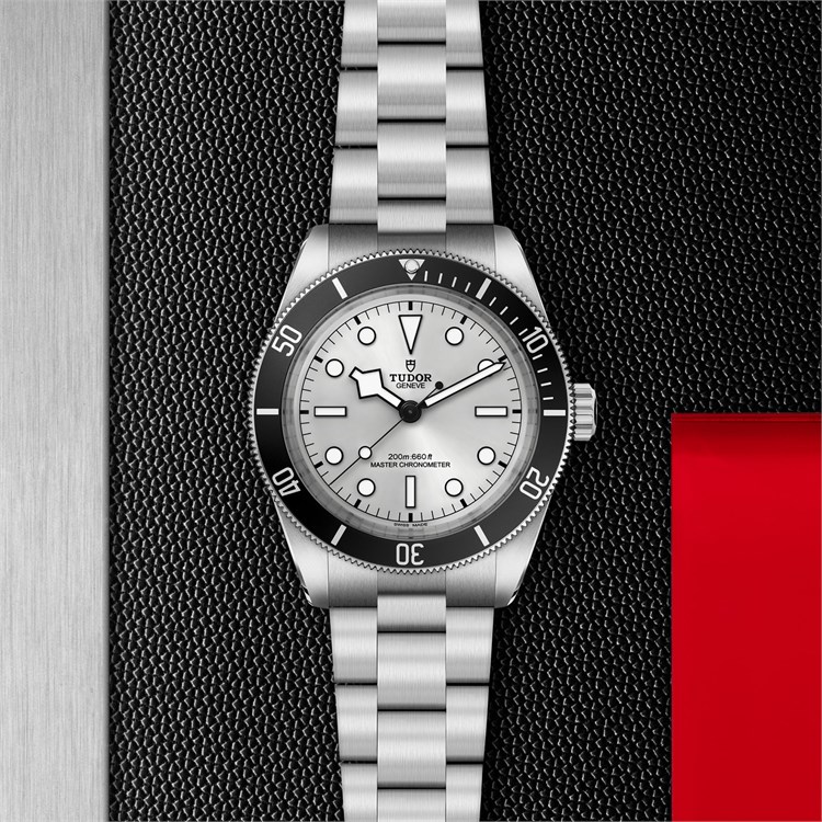 Tudor Black Bay 68 43mm, Silver Dial, Baton/Dot Numerals_4