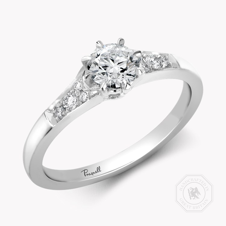 Antrobus 0.50ct Botswana Diamond Solitaire Ring Brilliant cut, Claw set_1