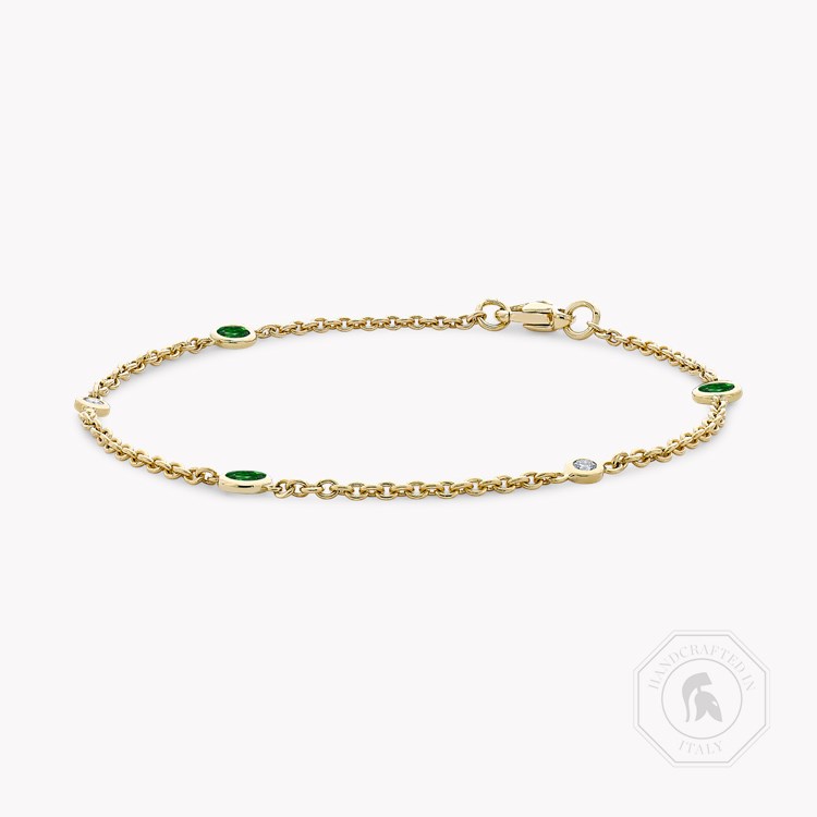 Sundance Emerald and Diamond Bracelet Brilliant Cut, Spectacle Set_1