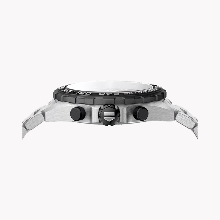 Tag Heuer Formula 1 Chronograph 43mm, Black Dial, Baton Numerals_3