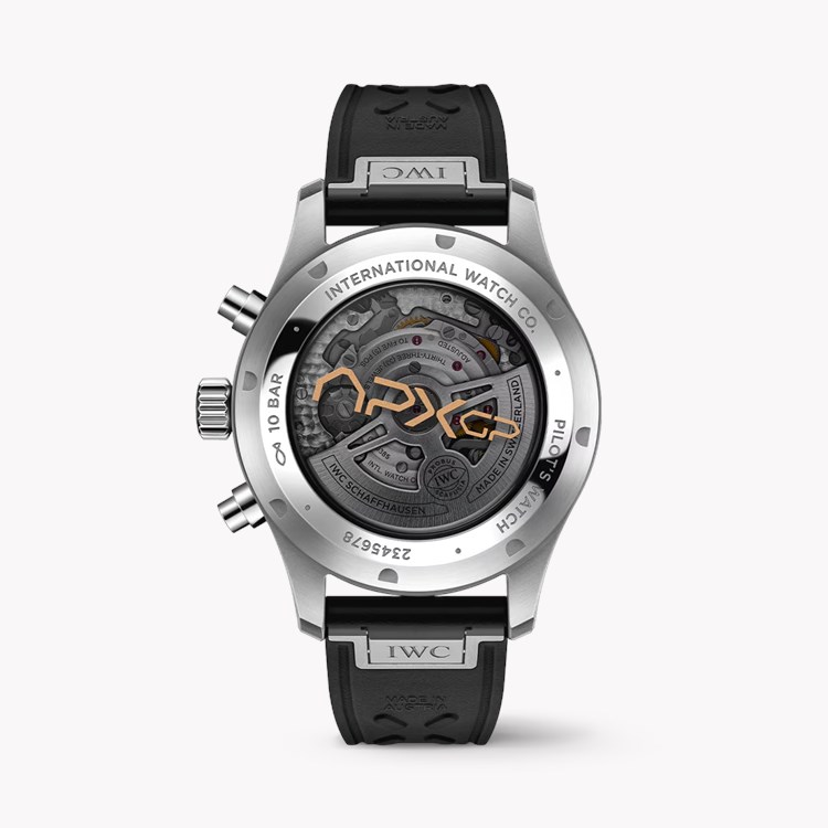 IWC Pilot's Chronograph APXGP 43mm, Black Dial, Arabic/Baton Numerals_2