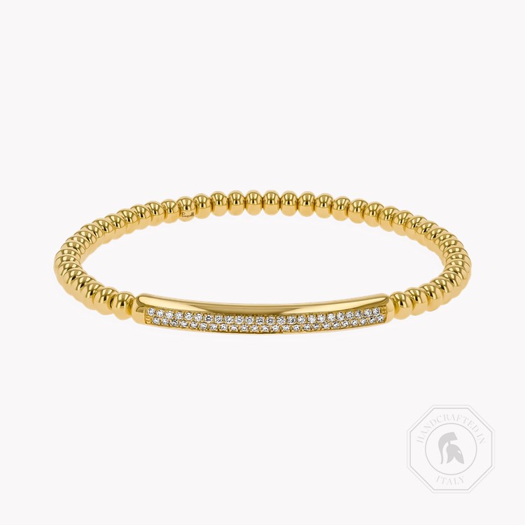 Bohemia 0.53ct Large Expandable Diamond Bracelet   in 18ct Yellow Gold