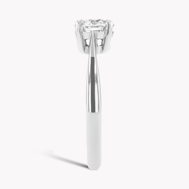 Brilliant Cut 0.86ct Diamond Solitaire Ring Brilliant cut, Claw set_4