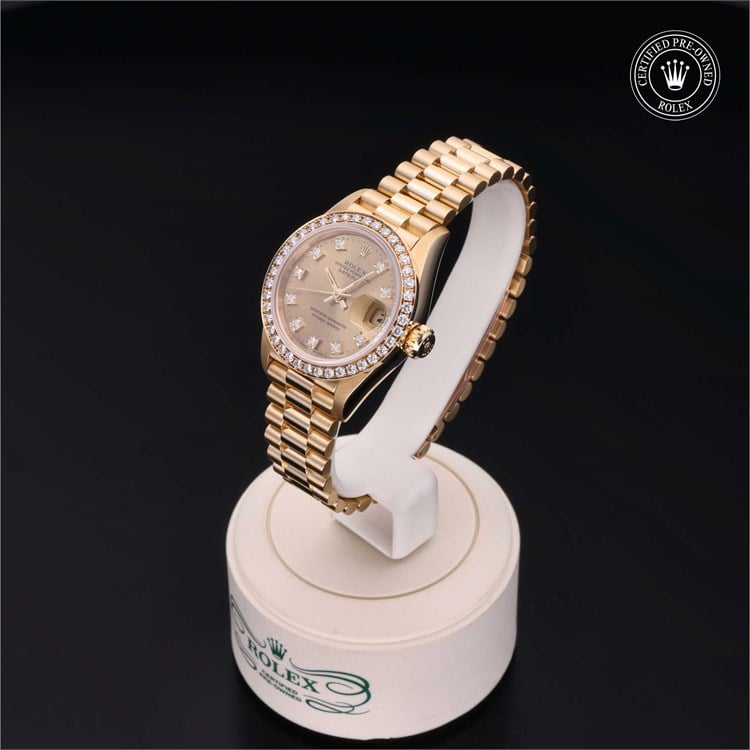 Rolex Lady-Datejust 26 1991, 26mm, 18ct Yellow Gold