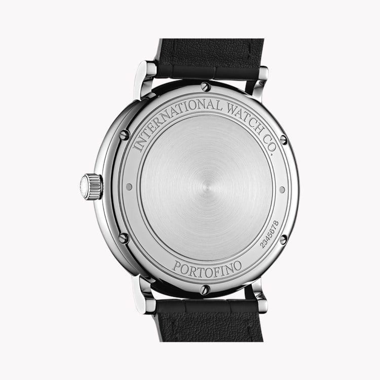 IWC Portofino Automatic 40mm, Black Dial, Baton Numerals_2