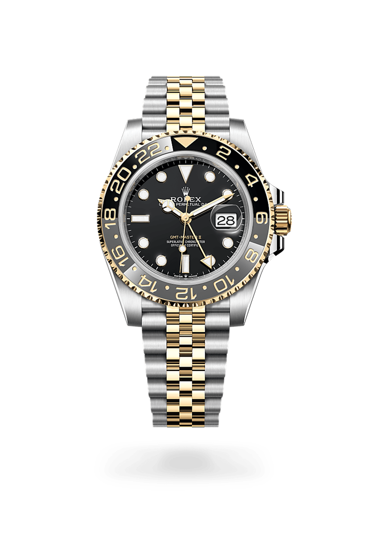 GMT-Master II, Oyster, 40 mm, Oystersteel and yellow gold
