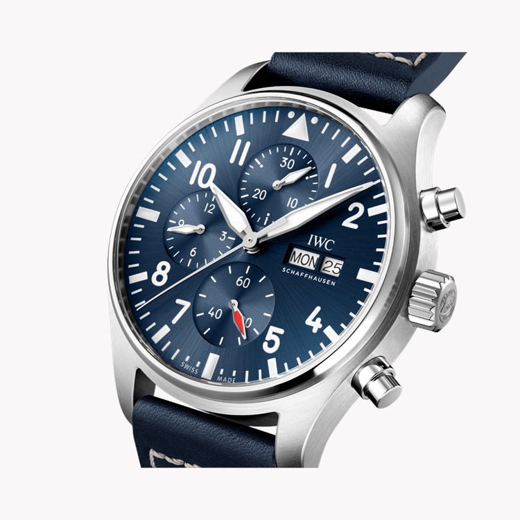 IWC Pilot's Chronograph 43mm, Blue Dial, Arabic Numerals_3