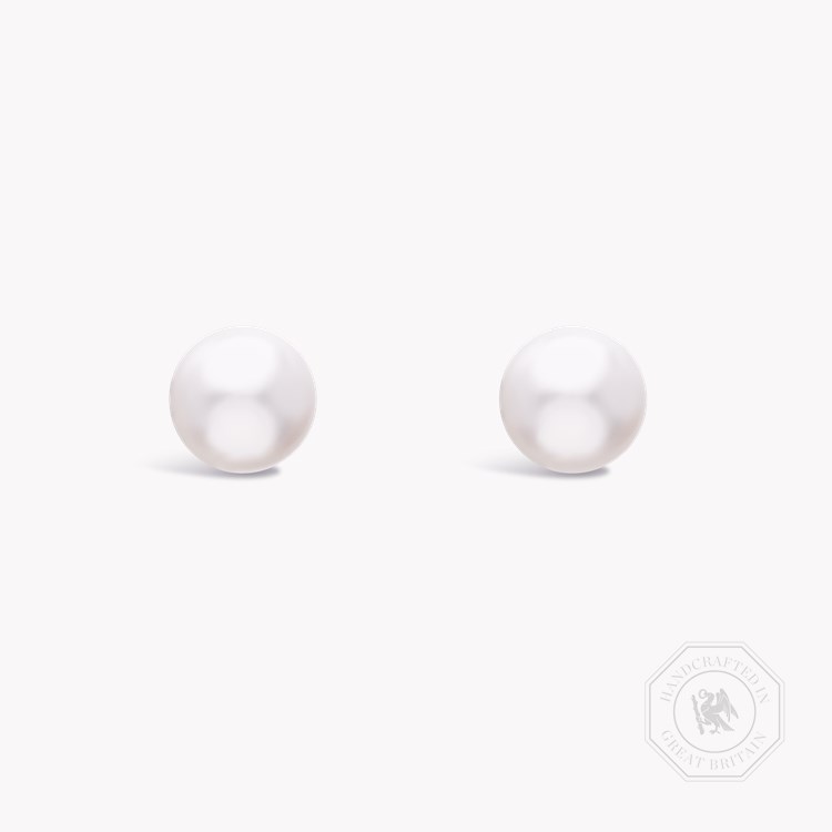 8.0 - 8.5mm Akoya Pearl Stud Earrings _1