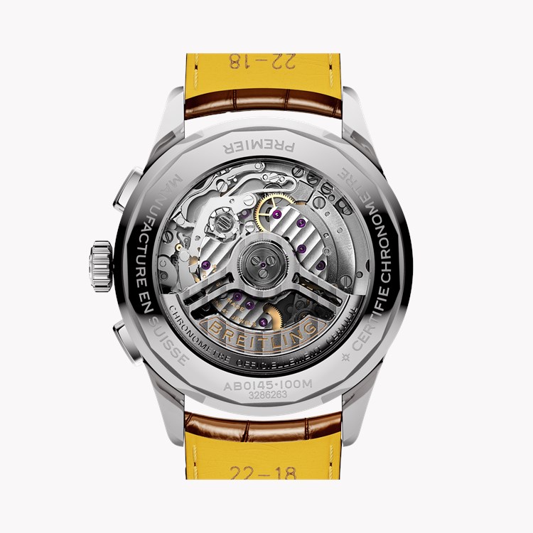 Breitling Premier BO1 Chronograph 42 42mm, Green Dial, Arabic Numerals_2