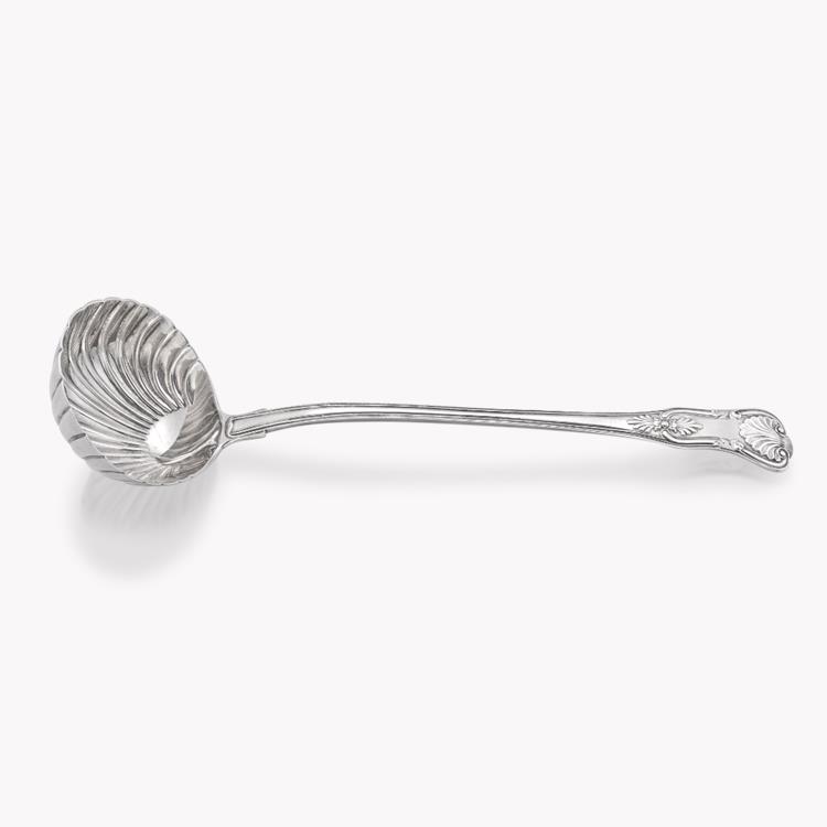 Silver William IV Shell-Shaped Ladle W.H. Eaton, 1832 _1