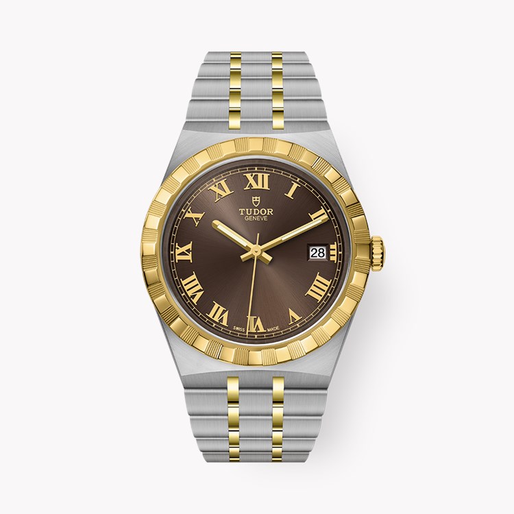 Tudor Royal 38mm, Brown Dial, Roman Numerals_1