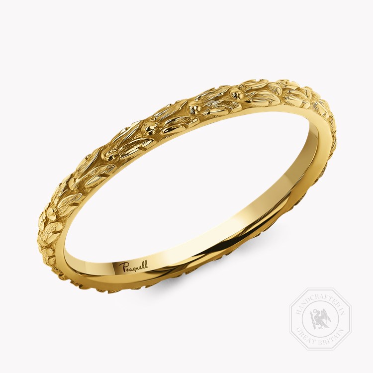 Apple Blossom 2mm Wedding Ring _1