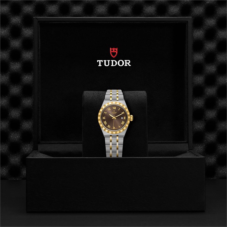 Tudor Royal 28mm, Brown Dial, Roman Numerals_3