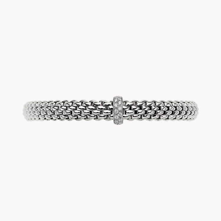 Fope Vendôme Flex'it 0.10ct Diamond Bracelet Brilliant Cut, Grain Set_2