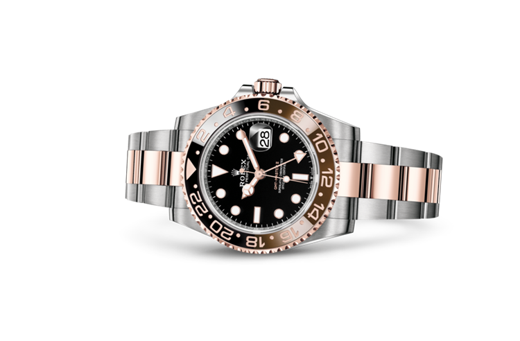 rolex gmt master ii rose gold