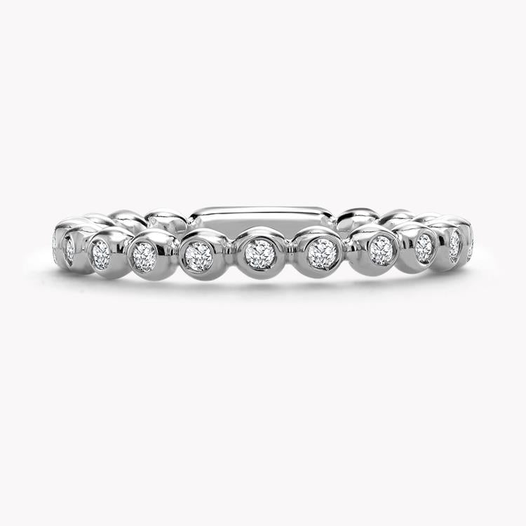 Bohemia 0.29ct Diamond Ring Brilliant Cut, Rubover Set_2