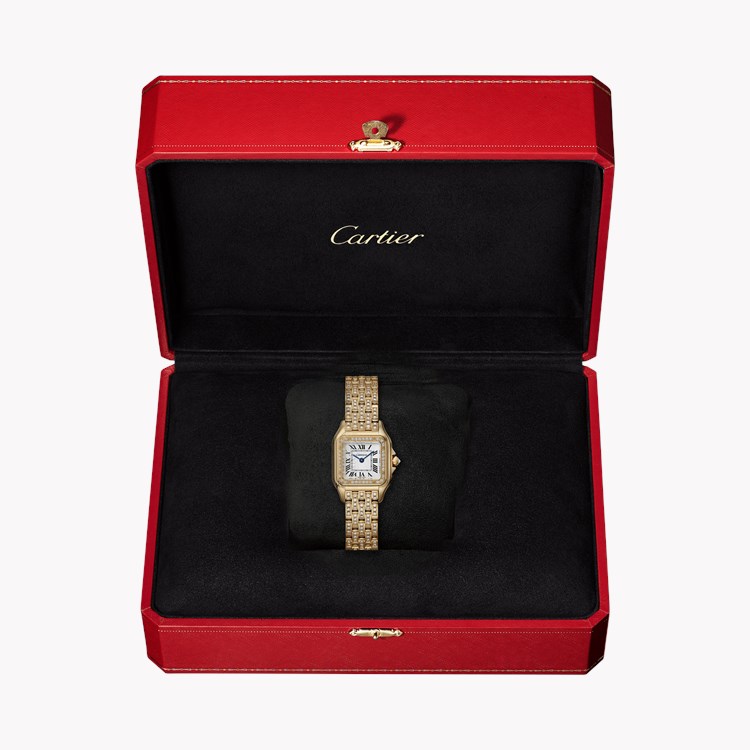 Cartier Panthère de Cartier Small, Silver Dial, Roman Numerals_5