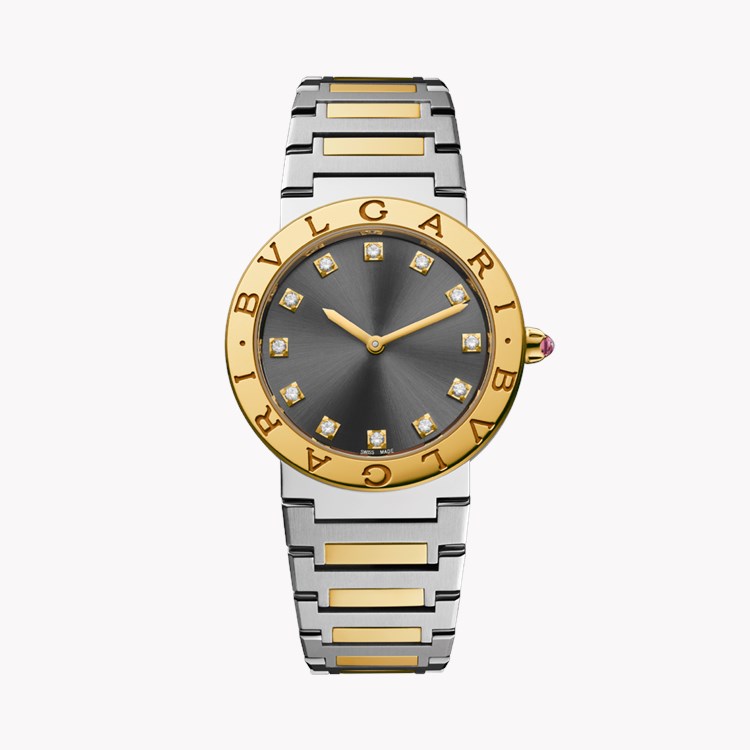Bulgari Bulgari 33mm Anthracite Dial Diamond Numeral_1