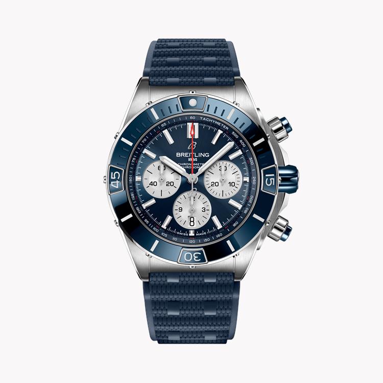 Breitling Super Chronomat B01 44 44mm, Blue Dial, Baton Numerals_1