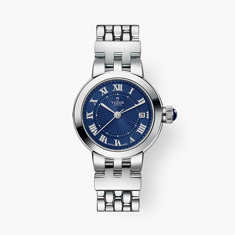 Tudor Clair De Rose 26mm, Blue Dial, Roman Numerals_1