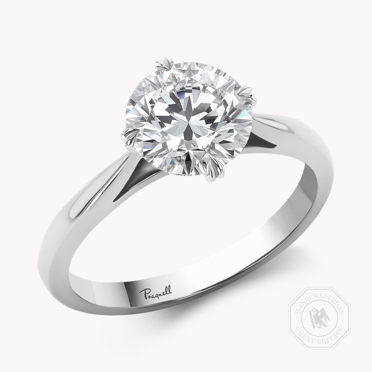 Windsor 1.70ct Brilliant Cut Diamond Solitaire Ring Brilliant cut, Claw set_1