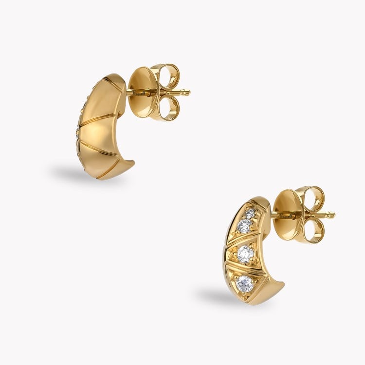 Origins Classic Diamond Set Earrings Brilliant cut, Claw set_2
