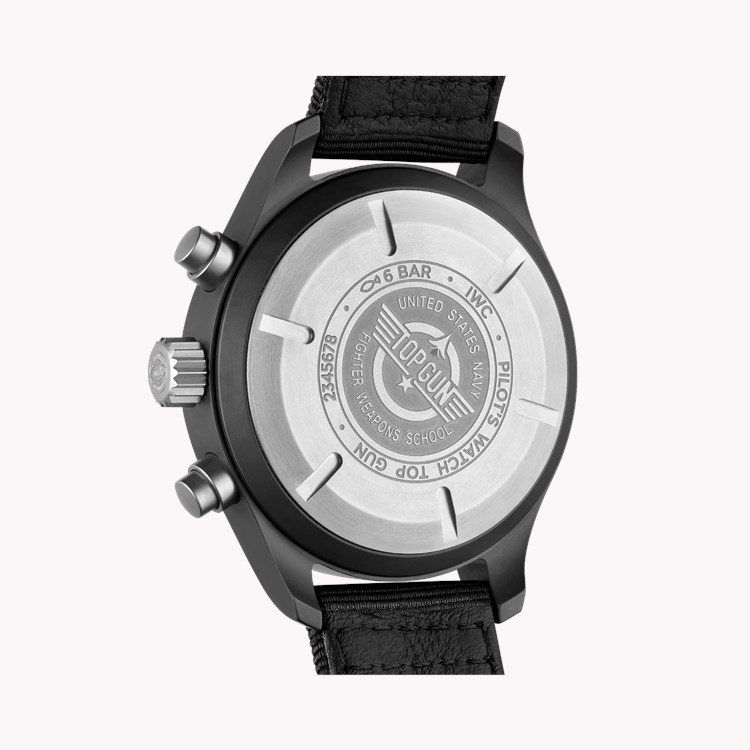 IWC Pilot's Top Gun Chronograph 44.5mm, Black Dial, Arabic Numerals_2