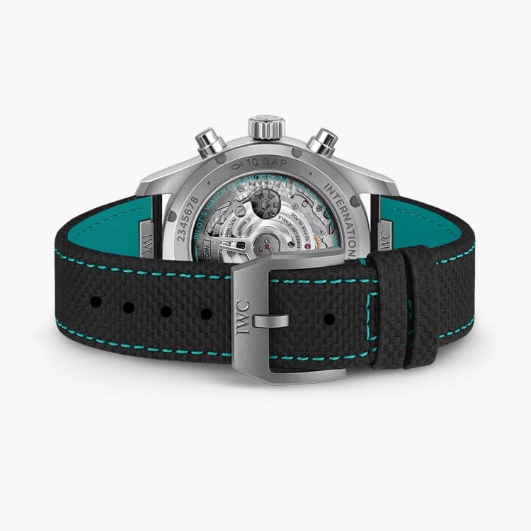 IWC Pilots 41 Mercedes-AMG 41mm, Black Dial, Arabic Numerals_4