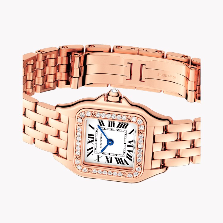 Cartier Panthère de Cartier Small, Silver Dial, Roman Numerals_4