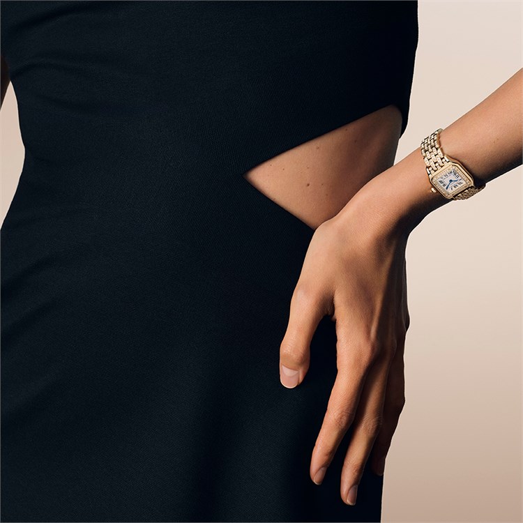 Cartier Panthère de Cartier Small, Silver Dial, Roman Numerals_10