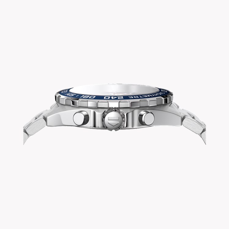Tag Heuer Formula 1 Chronograph 43mm, Blue Dial, Baton Numerals_3