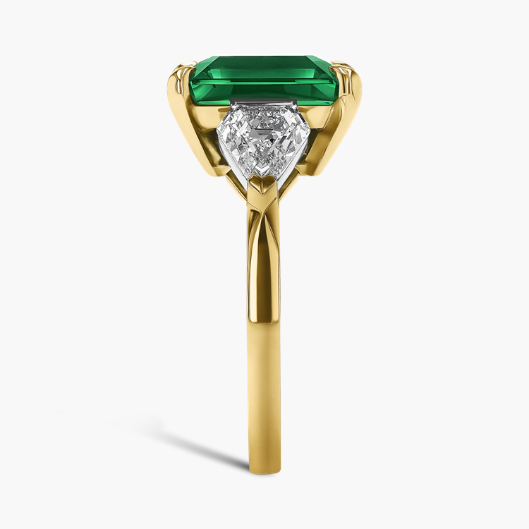 Masterpiece 4.847ct Muzo Emerald and Diamond Ring Octagonal Cut, Claw Set_4