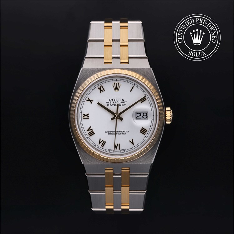Datejust 36 with a bezel and bracelet