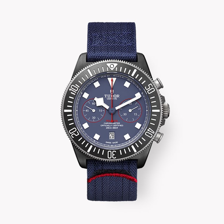 Tudor Pelagos FXD Chrono 43mm, Blue Dial, Baton Markers_1