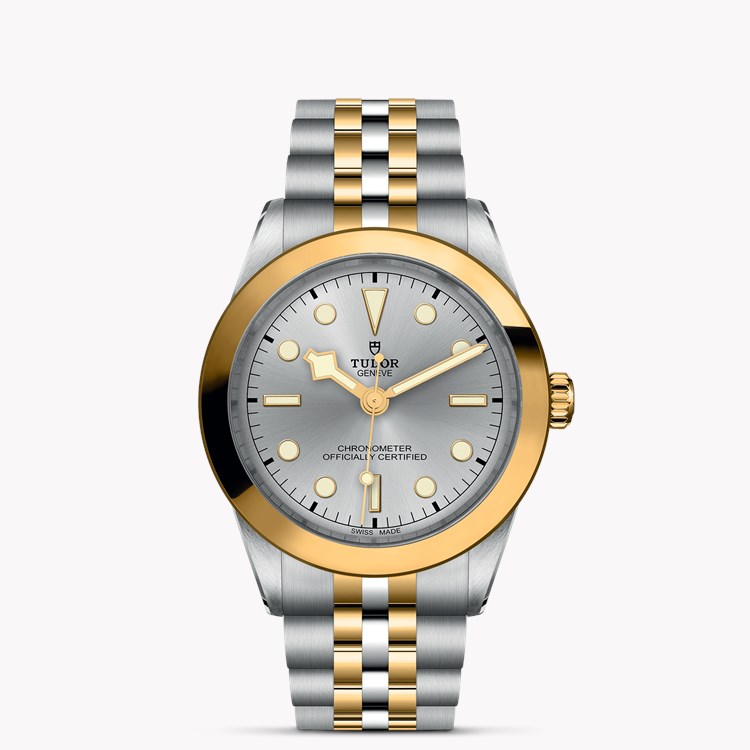 Tudor Black Bay One 39 S&G 39mm, Silver Dial, Baton Numerals_1