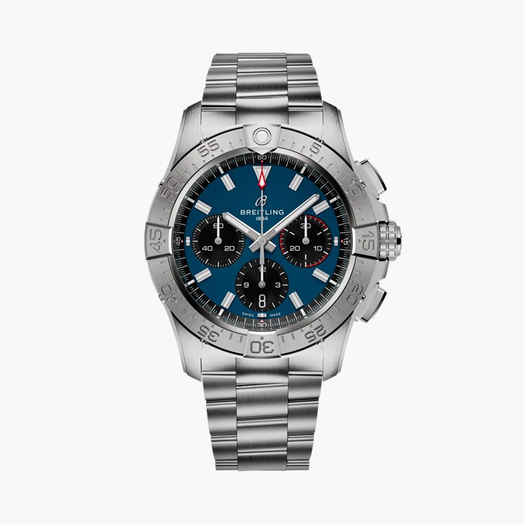 Breitling Avenger Chronograph 42 42mm, Blue Dial, Baton Numeral_1