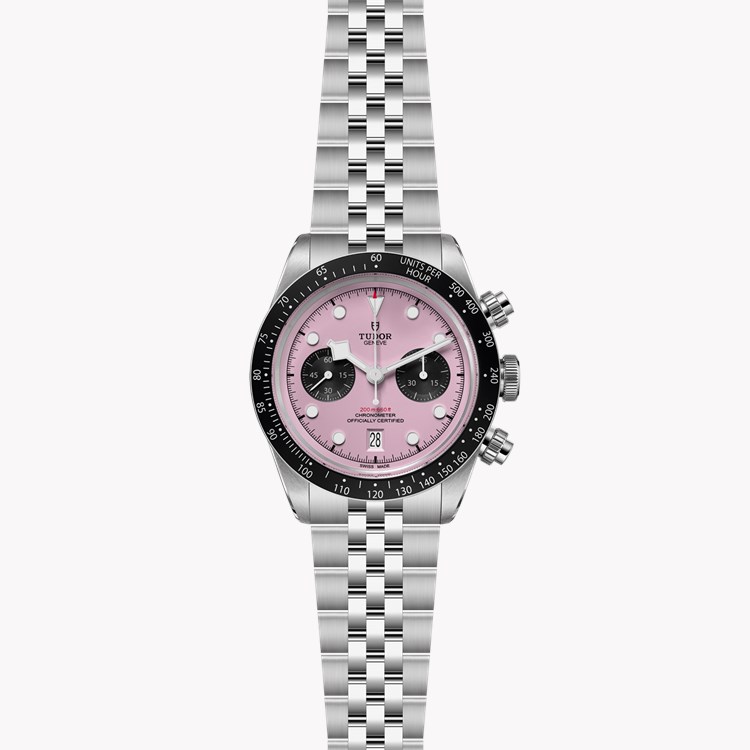 Tudor Black Bay Chrono 41mm, Pink Dial, Dot Numerals_2